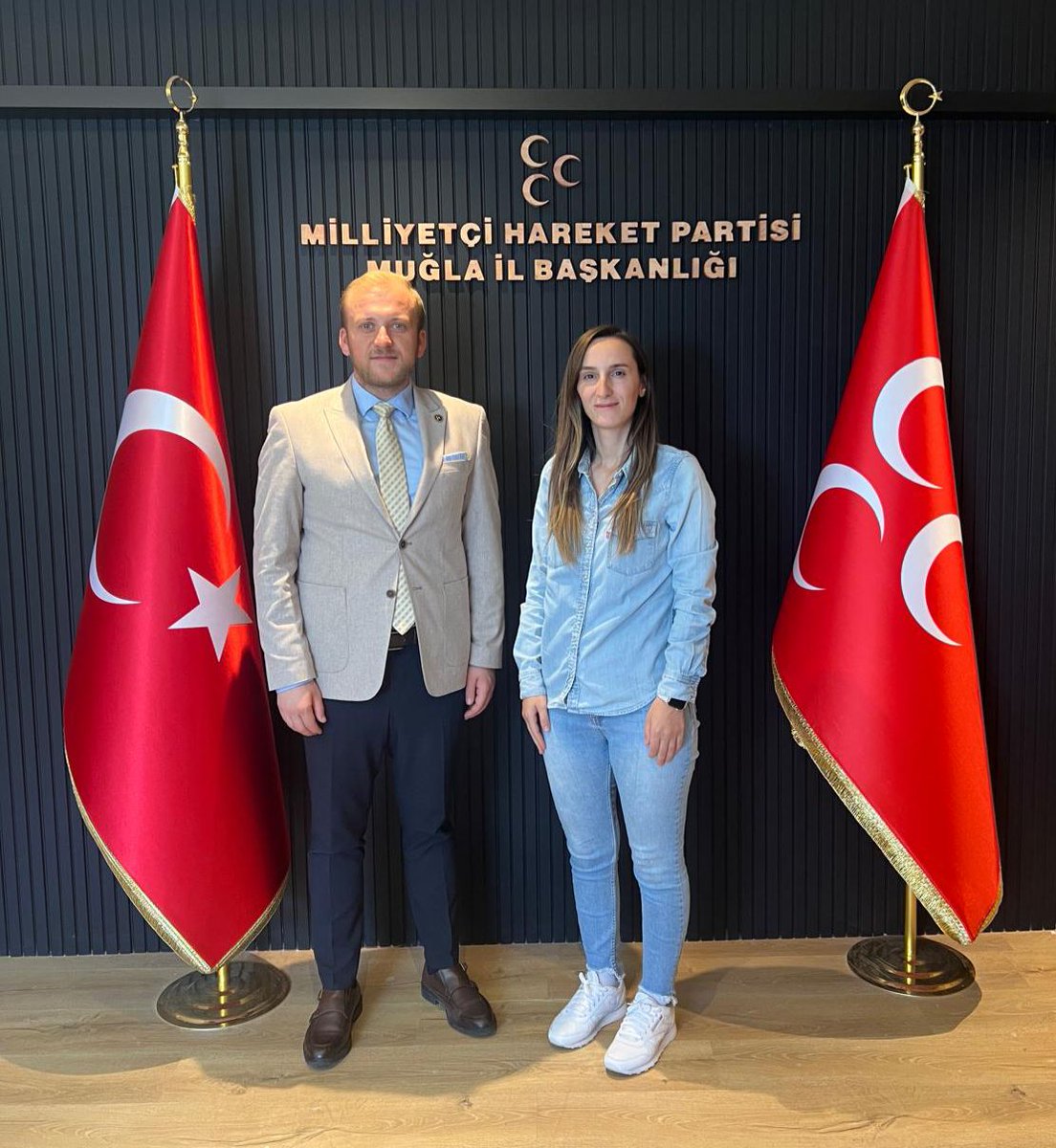 MHP Muğla İl Başkanı Demirel'i Ula Gençlik ve Spor İlçe Müdürü Ziyaret Etti