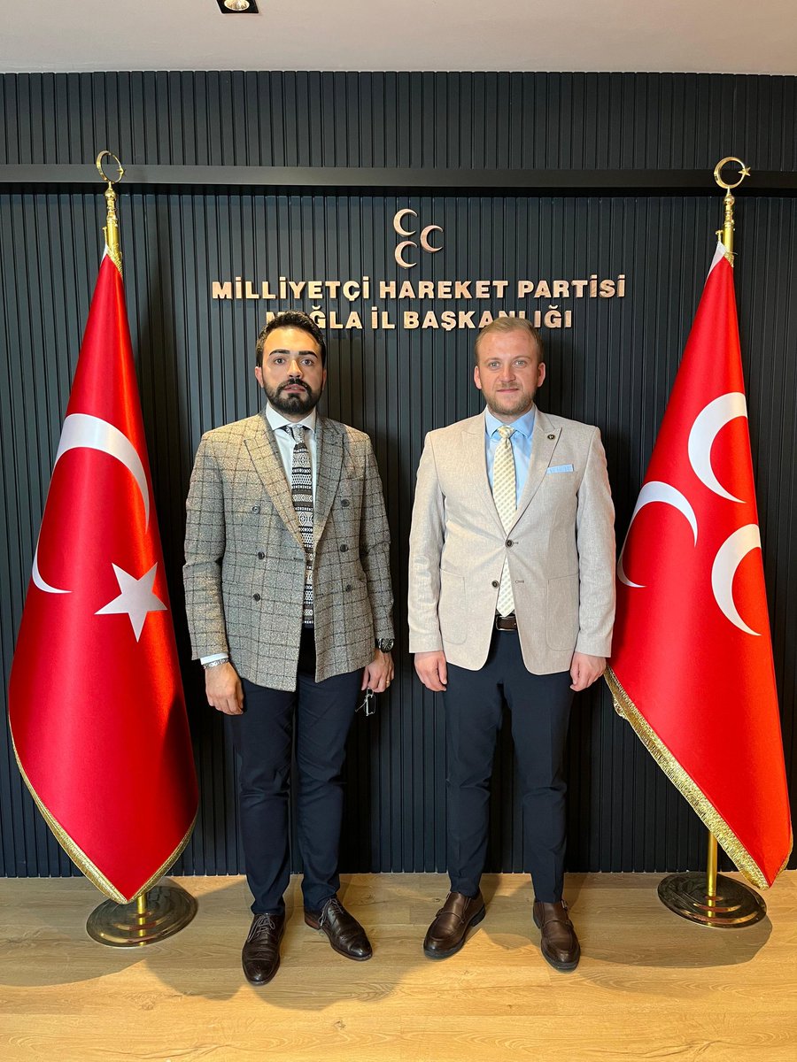 MHP Muğla İl Başkanlığı'nı Ziyaret Eden Türk Hukuk Enstitüsü Muğla İl Başkanı Şahoğlu, İşbirliğini Güçlendirme Vurgusu Yaptı