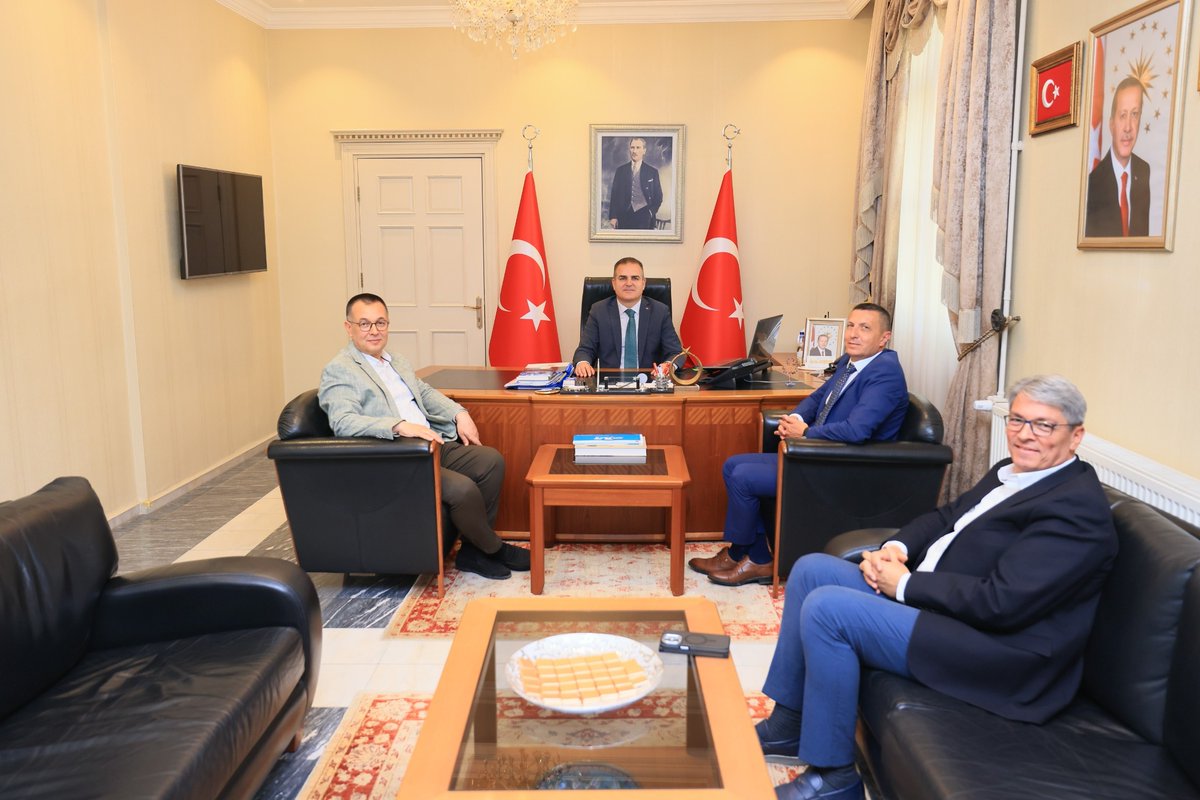 Muğla Valisi İdris Akbıyık'ı Ziyaret Eden Avukat Heyetiyle Görüşme Gerçekleşti