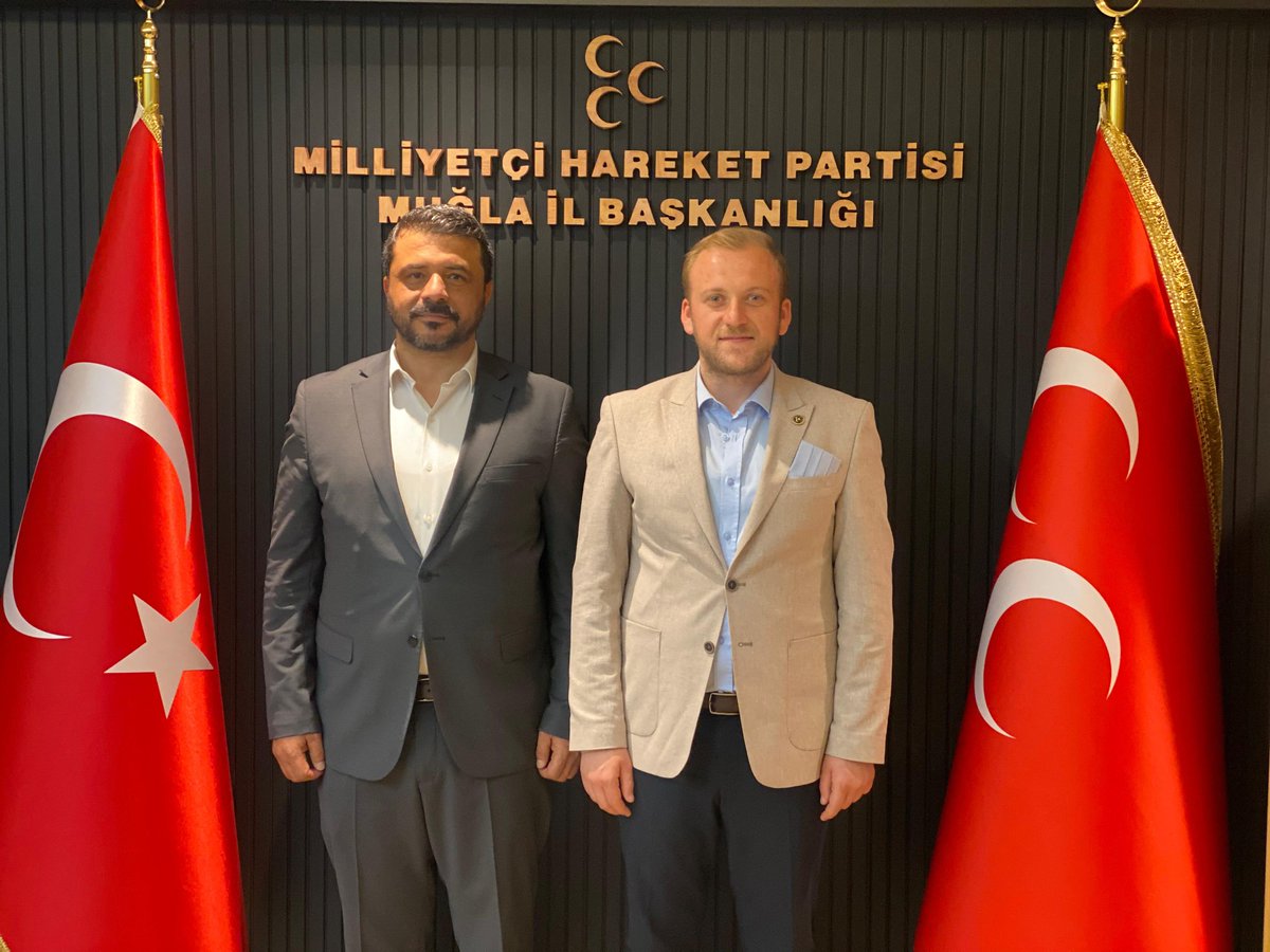 MHP Muğla Delegeleri, İl Başkanı Demirel'i Ziyaret Etti