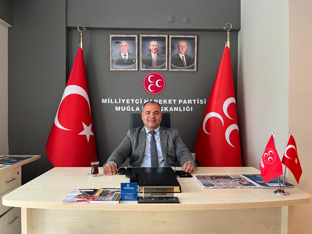 MHP Muğla İl Başkanlığı'nda Eğitimci Prof. Dr. Sidekli'den Vatandaşlarla Buluşma