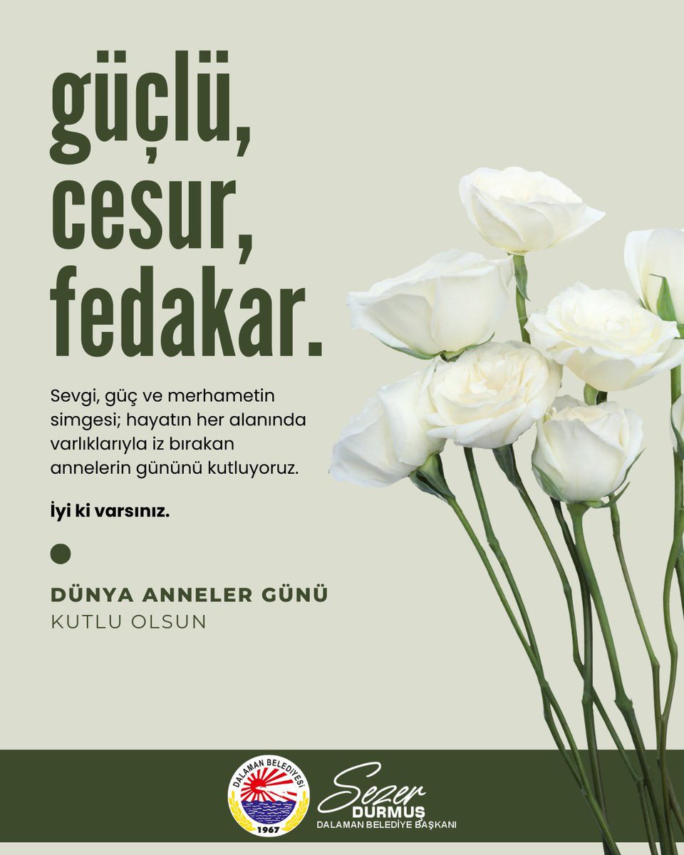 Dalaman Belediyesi'nden Anneler Günü Kutlaması