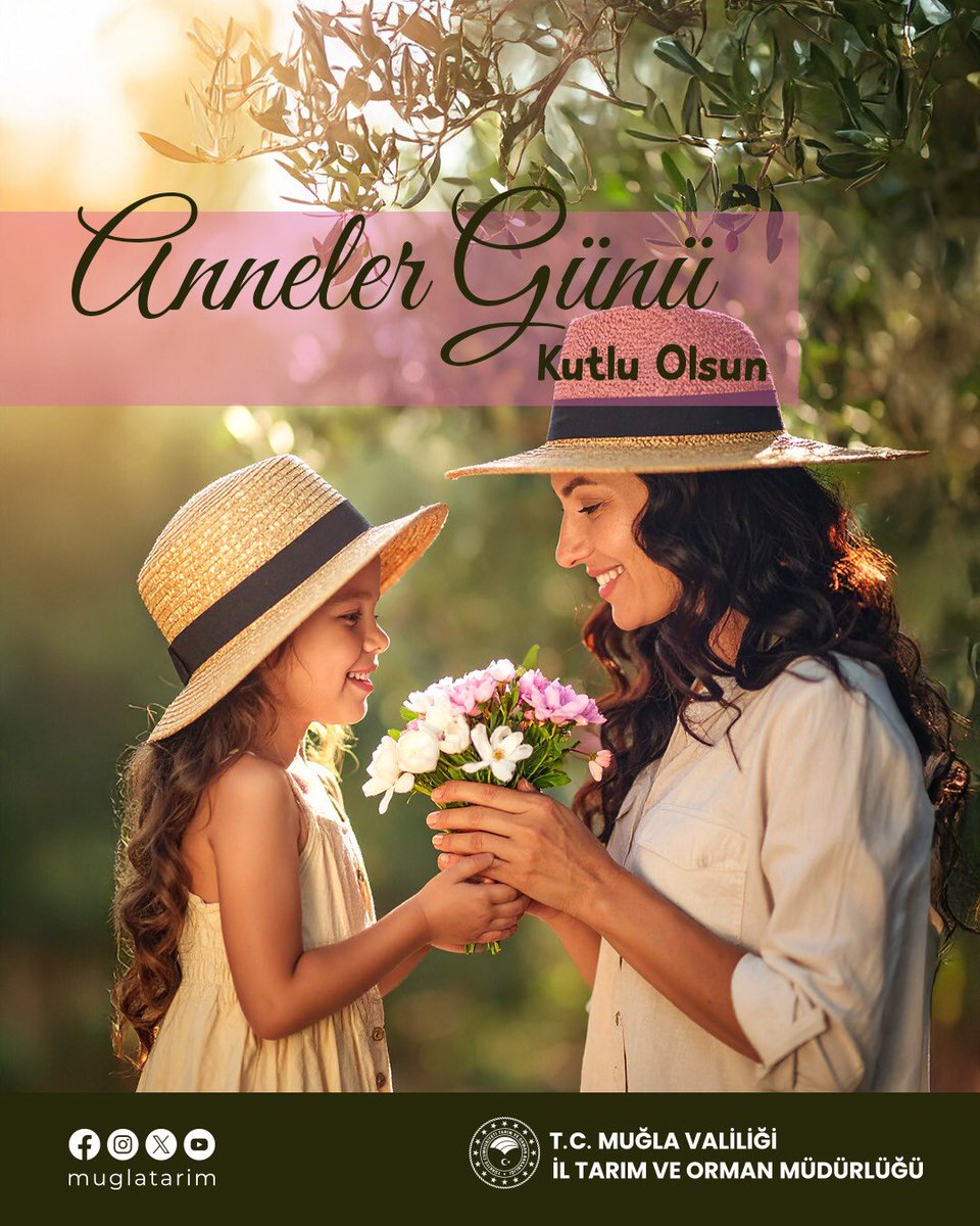 Muğla Tarım ve Orman Müdürlüğü'nden Anneler Günü Kutlaması