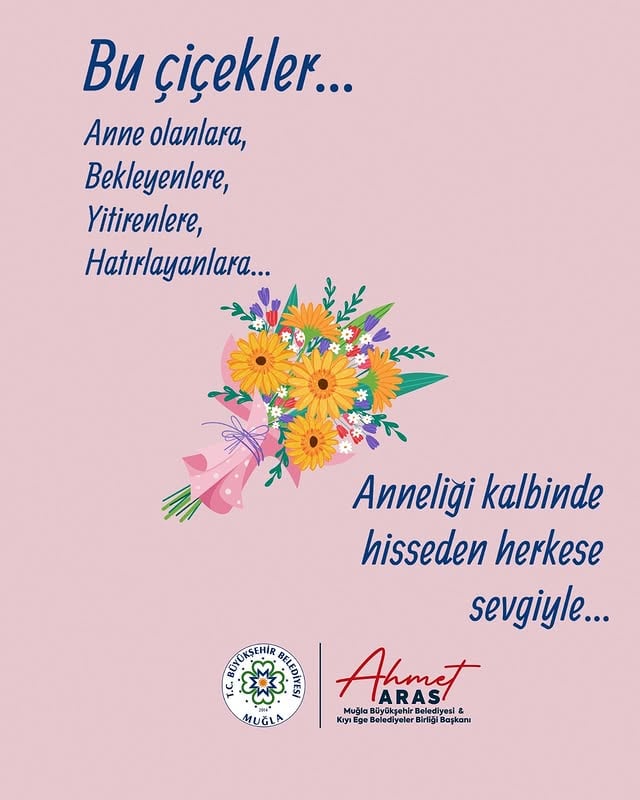 Muğla Büyükşehir Belediyesi Anneler Günü'nü Kutladı