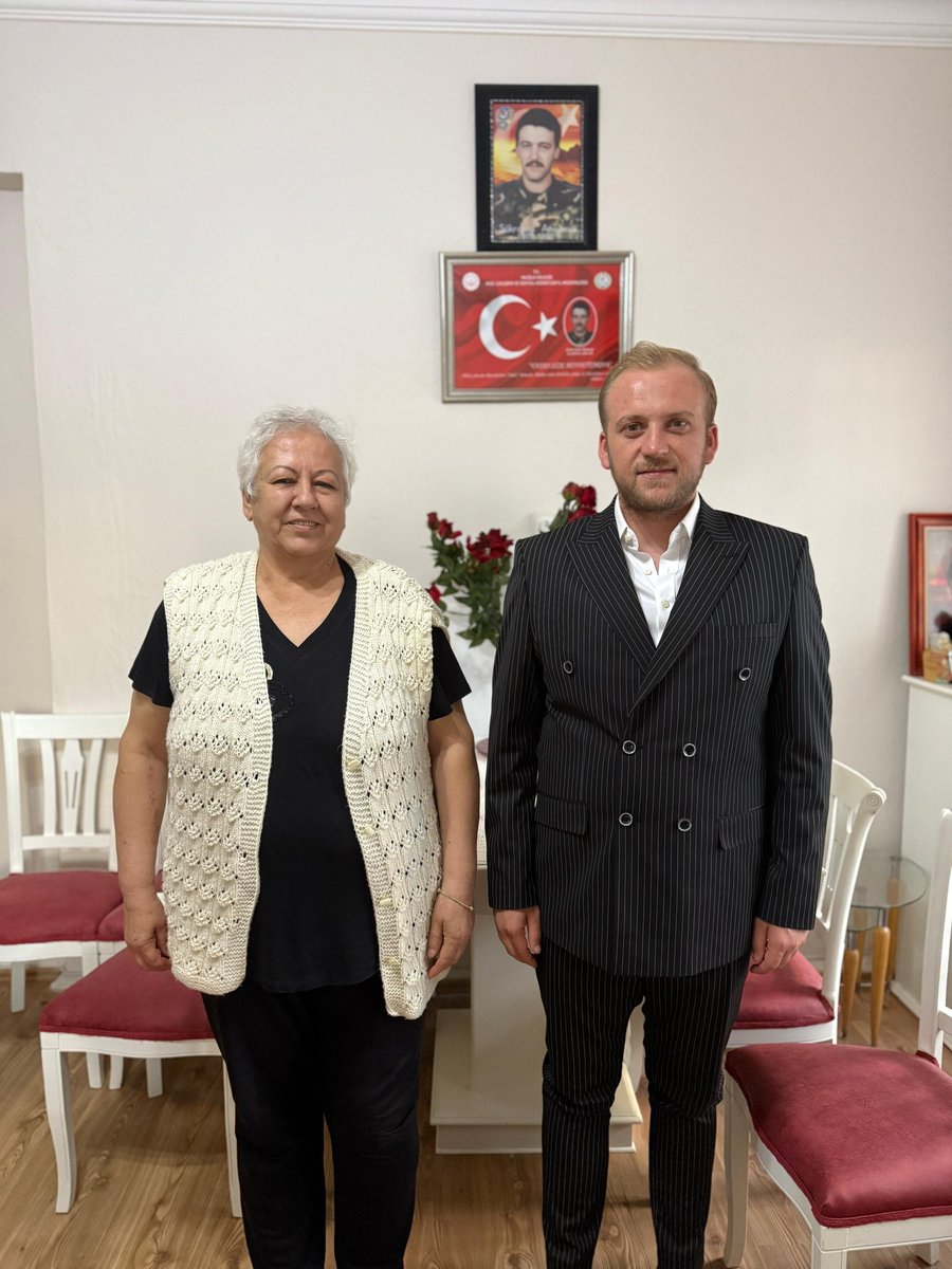 MHP Muğla, Özel Harekat Şehidi Kazım Çağlar'ın Annesini Ziyaret Etti