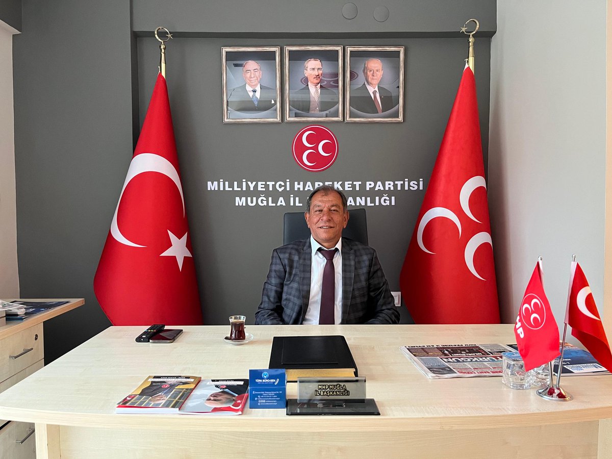 MHP Muğla İl Başkanlığı'nda Nöbetçi Başkan