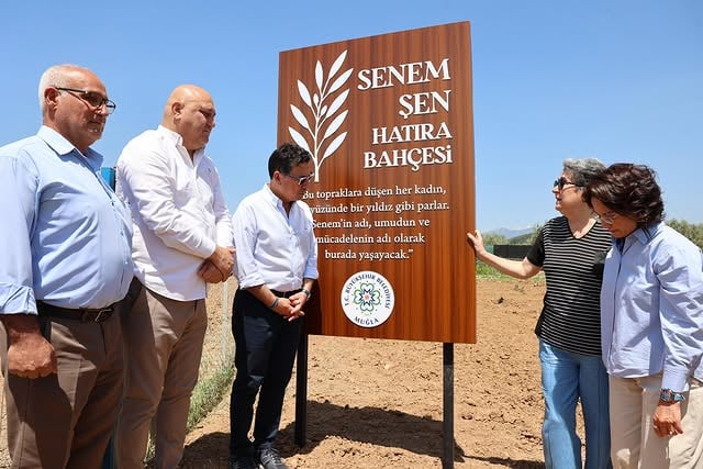 Muğla, Senem Şen'in Anısını Yaşatıyor: Hatıra Bahçesi Açıldı
