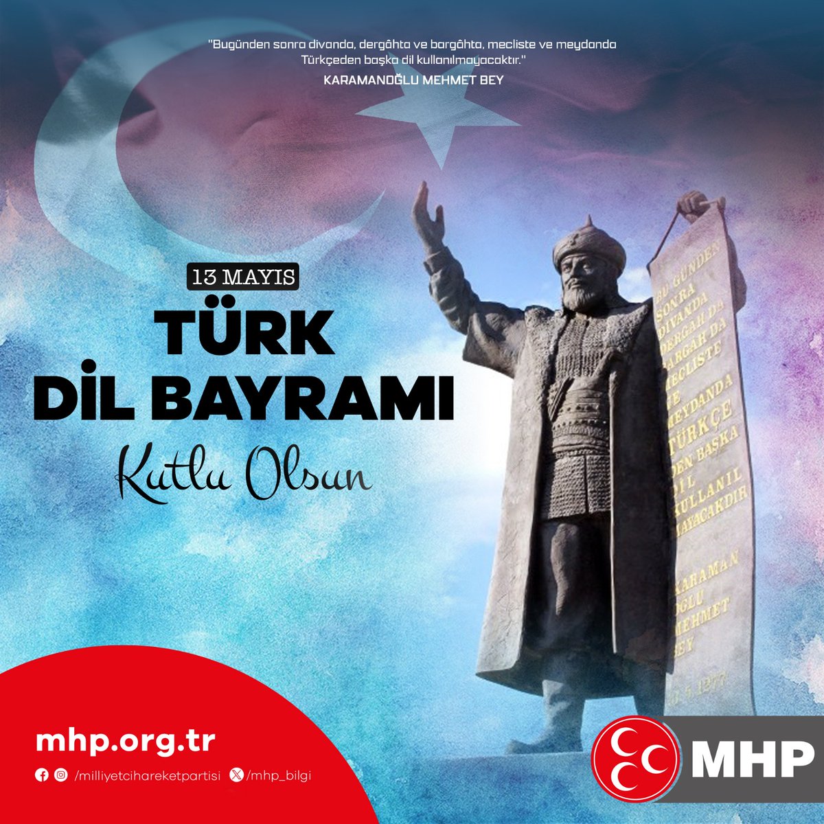 MHP Muğla, Türk Dil Bayramı'nı Kutladı