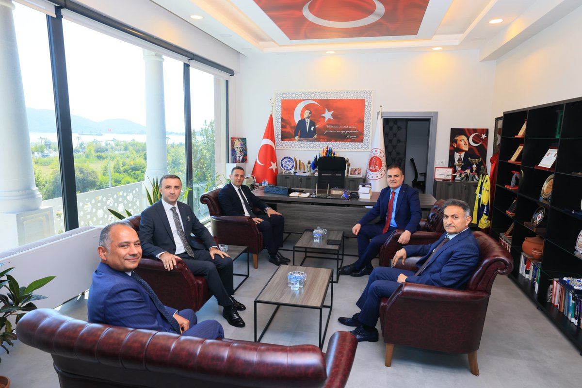 Vali Akbıyık, Fethiye'de Adalet Kurumlarını Ziyaret Etti