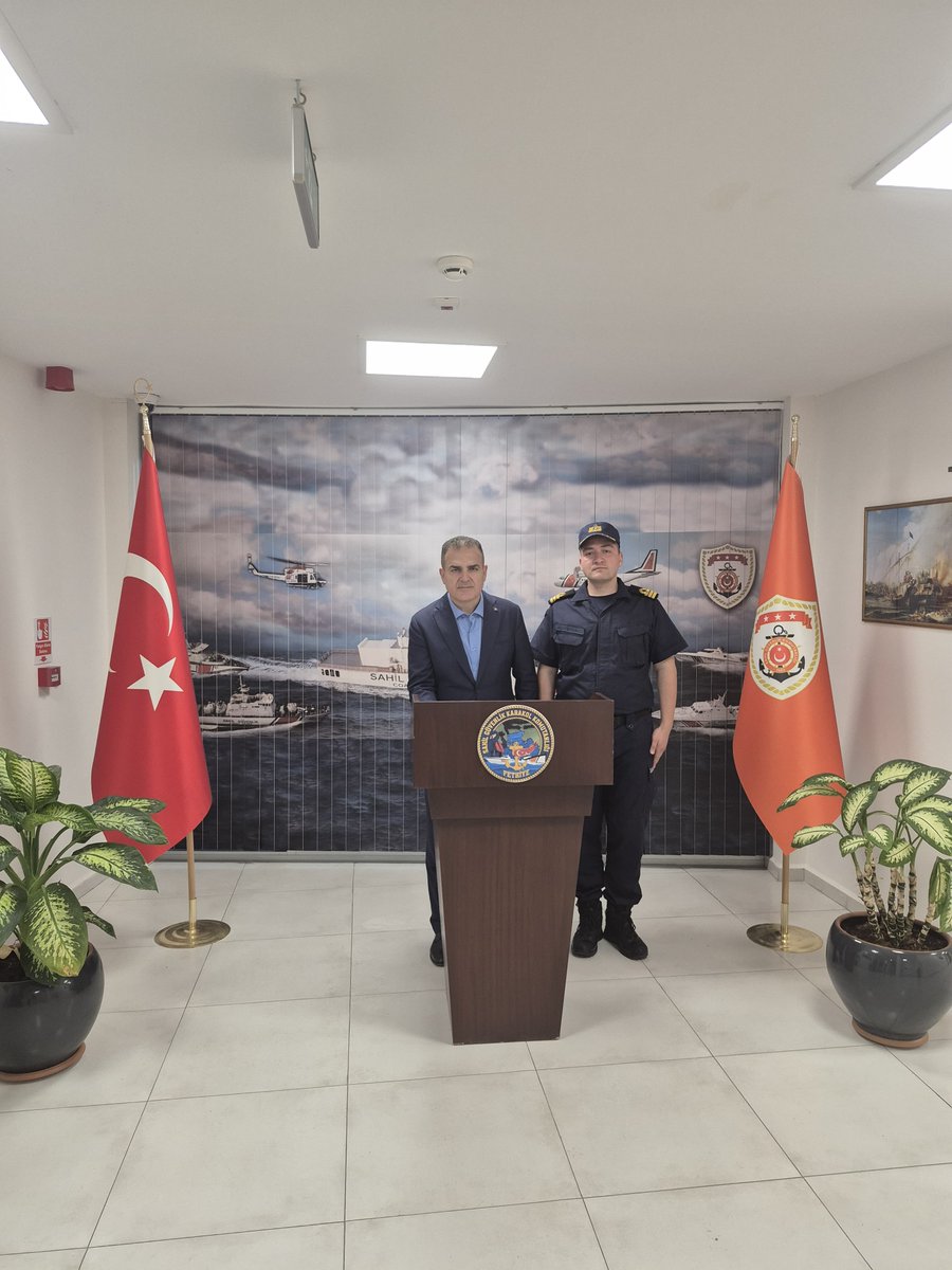 Vali Akbıyık, Fethiye Sahil Güvenlik Karakol Komutanlığı'nı Ziyaret Etti