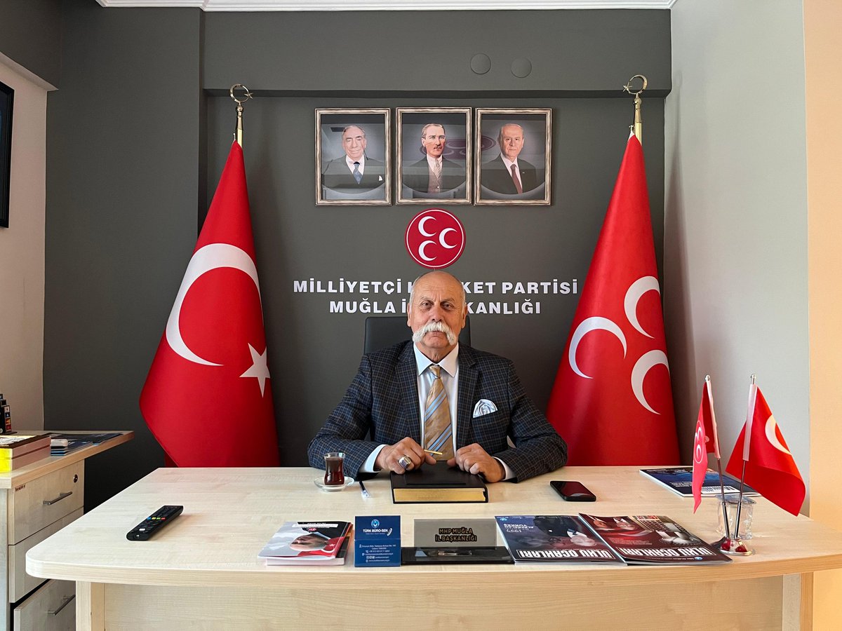 MHP Muğla İl Başkanlığı'nda Türk Dünyası Sohbetleri Devam Ediyor