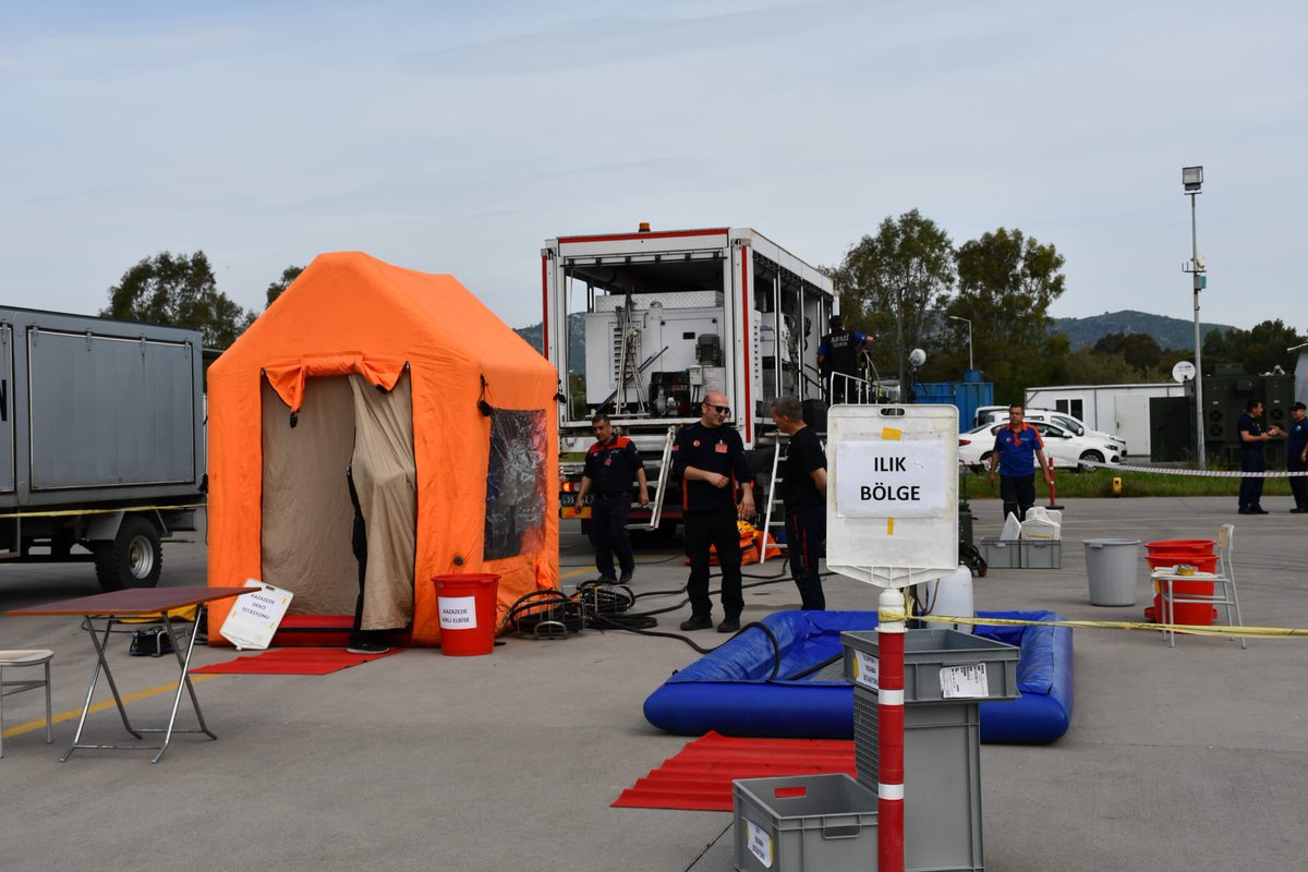 Dalaman'da KBRN Tatbikatı: Acil Durum Müdahale Kapasitesi Artırıldı