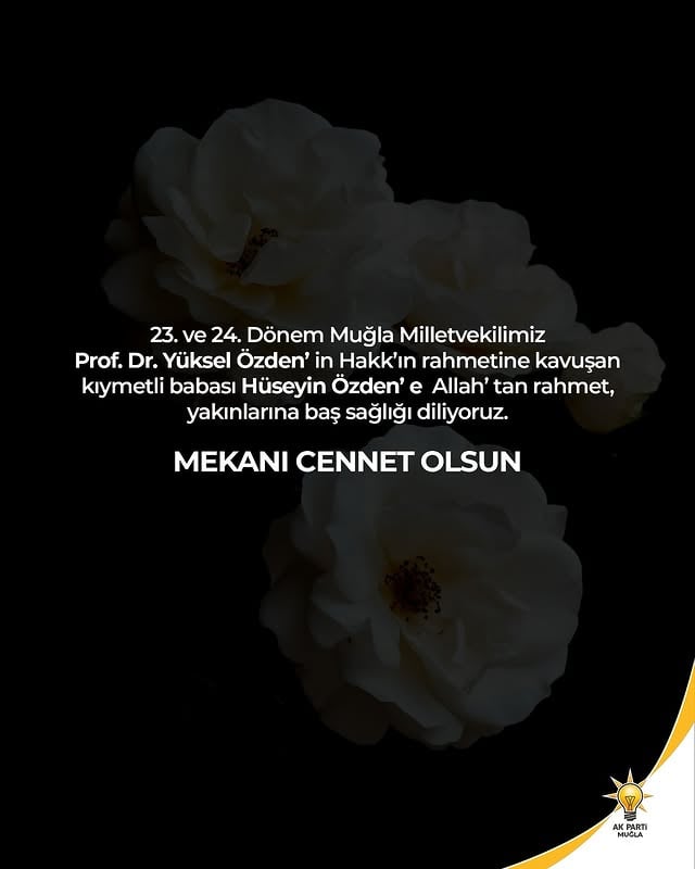 Muğla'da AK Parti İl Başkanlığına Yeni Atama