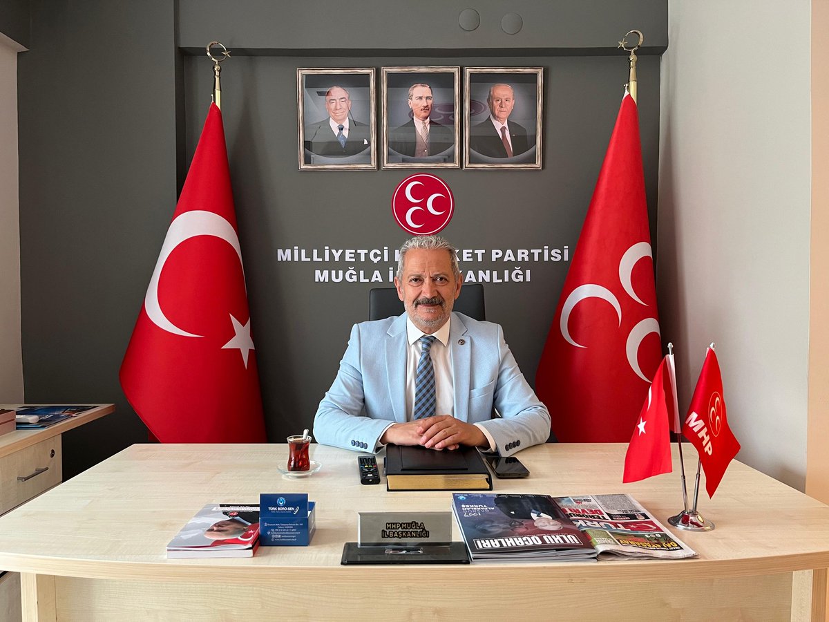 MHP Muğla İl Başkanlığı'nda Nöbetçi İl Başkan Yardımcısı Bulunuyor