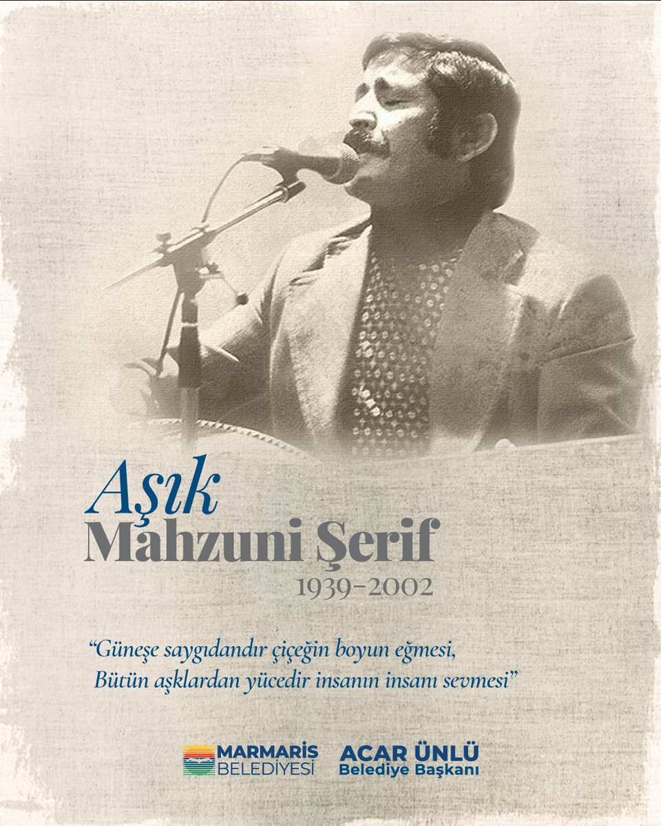 Mahzuni Şerif, Vefatının 23. Yılında Anılıyor