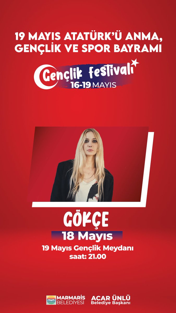 Marmaris'te Gençlik Festivali Coşkuyla Devam Ediyor