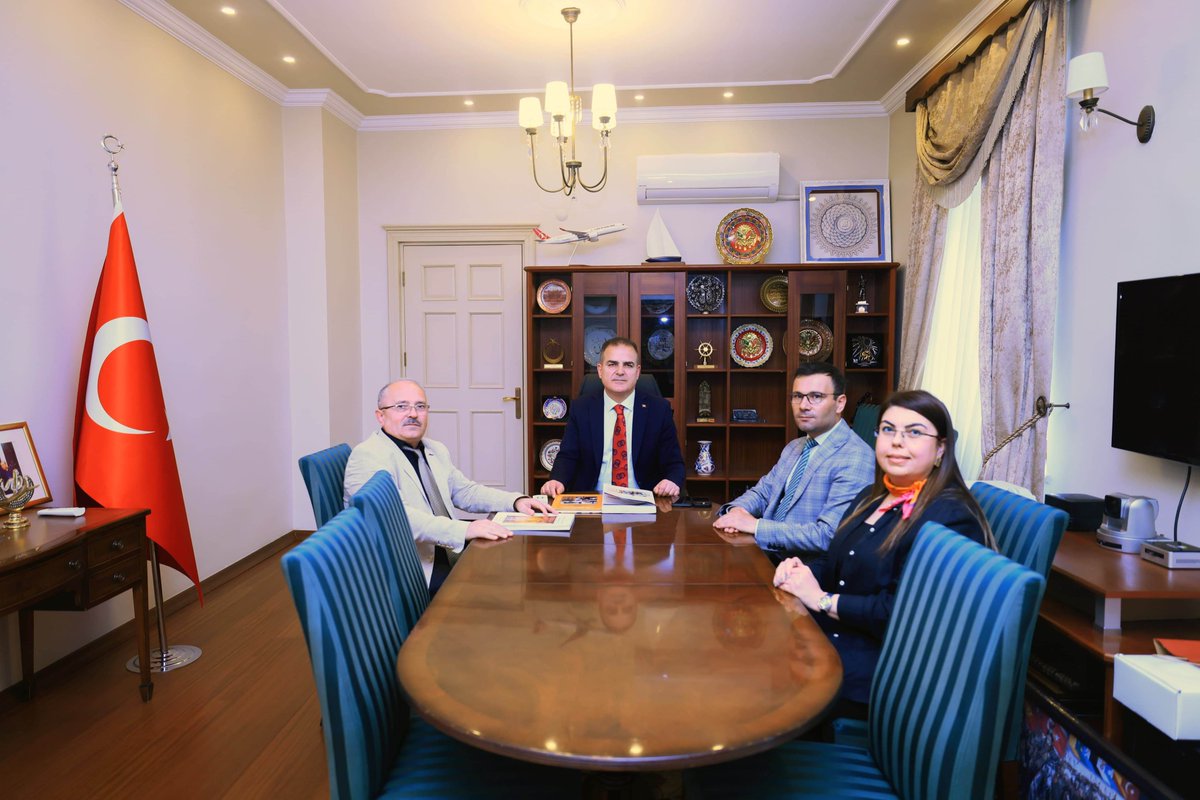 Muğla'da Arkeolojik Kazı Heyeti Valiyi Ziyaret Etti
