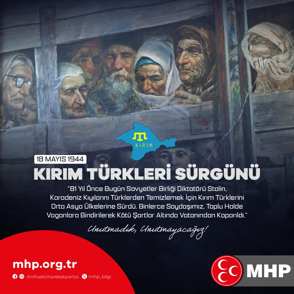Stalin'in Kırım Türklerine Yaptığı Sürgün: 81 Yıl Önceki Acı Hatırlanıyor