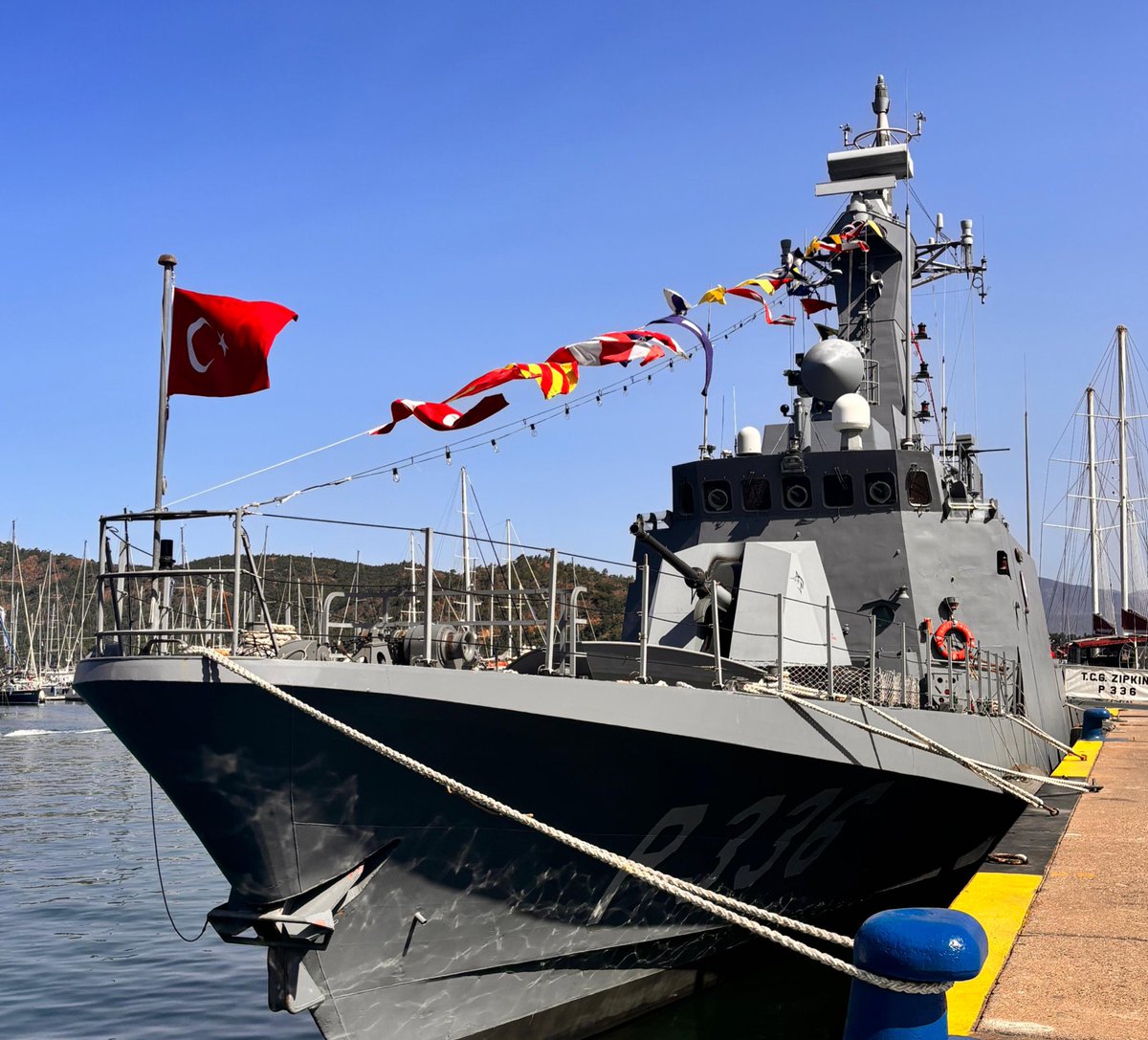 TCG ZIPKIN Gemisi 19 Mayıs'ta Fethiye'de Ziyaretçilerini Ağırlayacak