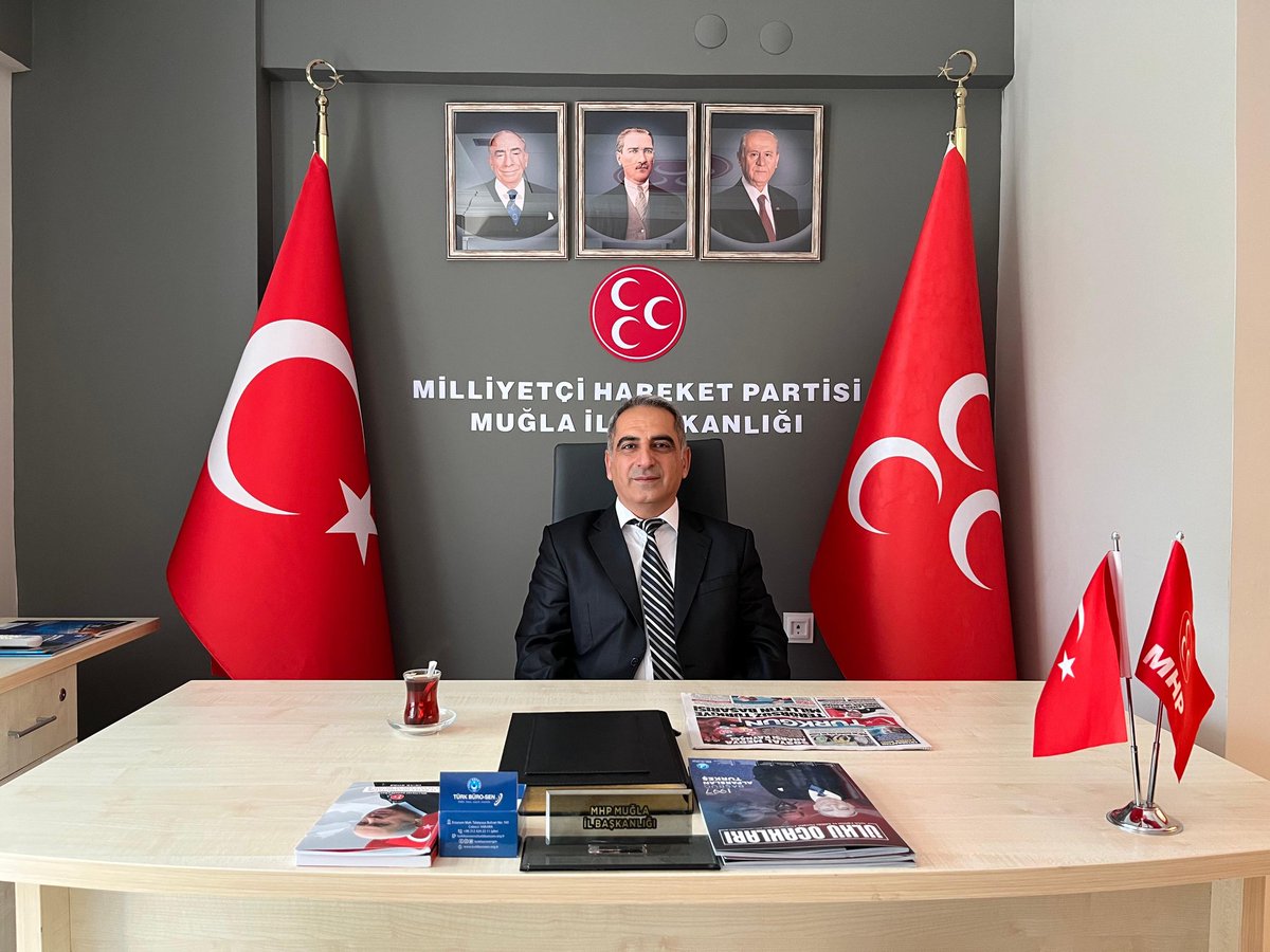 MHP Muğla İl Başkanlığı'nda Nöbet Tutuluyor