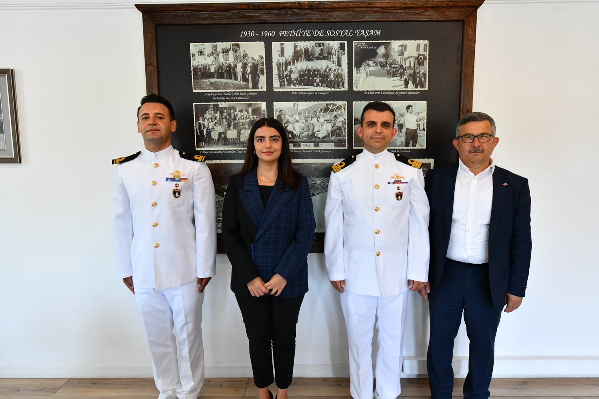 Fethiye Belediyesi TCG Zipkin Gemisi Komutanlarını Ağırladı