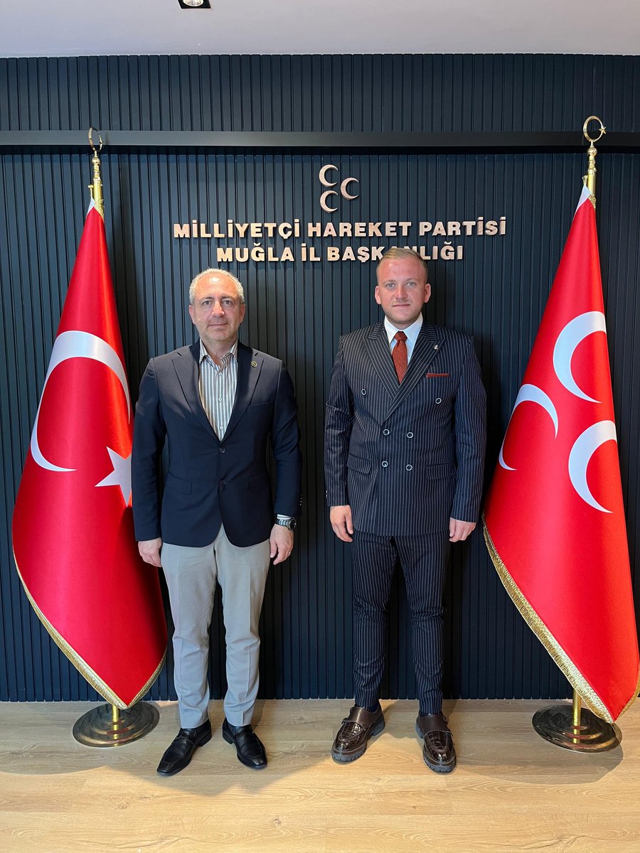 MHP MYK Üyesi Öztürkçü, Muğla İl Başkanlığı'nı Ziyaret Etti