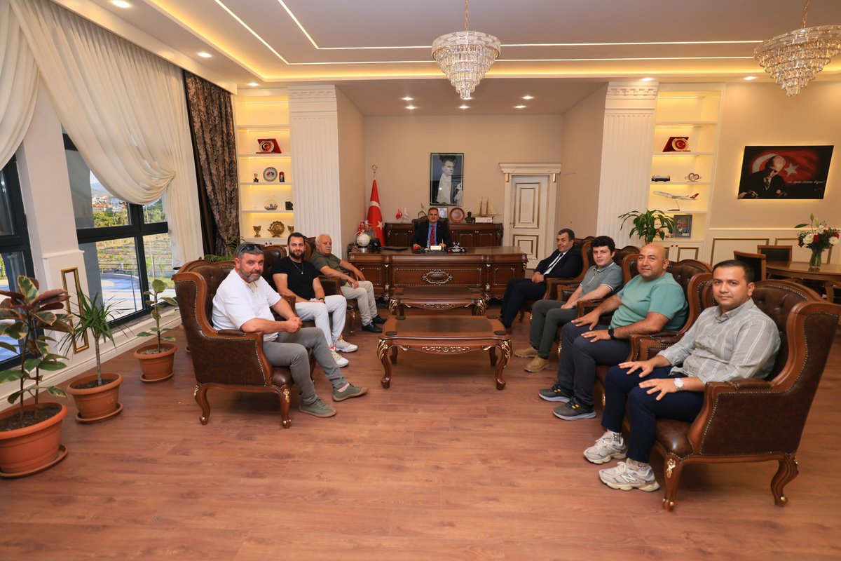 Dalaman Malatyalılar Derneği Başkanı Akbıyık'ı Ziyaret Etti
