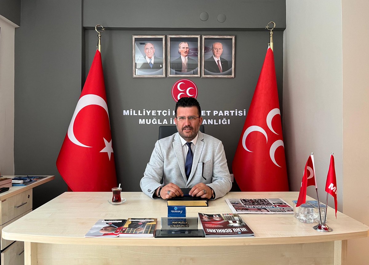 MHP Muğla İl Başkanlığı'nda Nöbet Tutuluyor