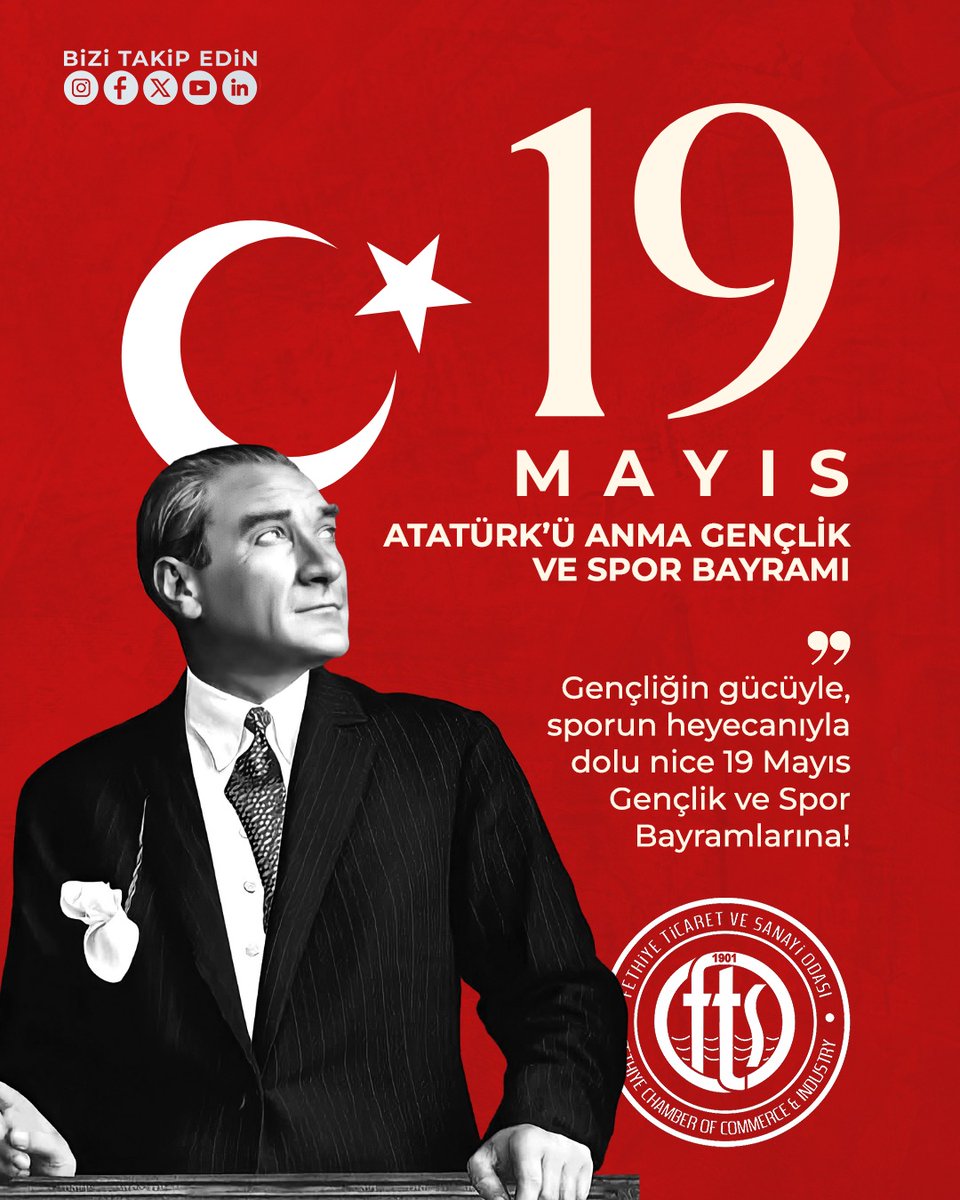 Fethiye'de 19 Mayıs Gençlik ve Spor Bayramı Coşkuyla Kutlandı