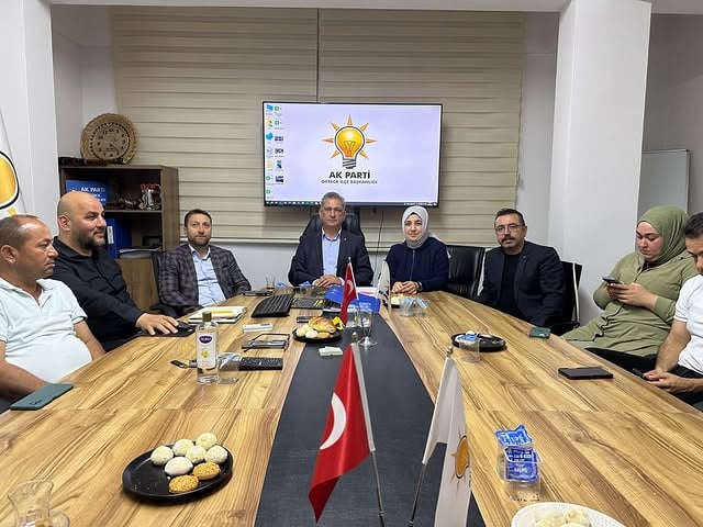 AK Parti Muğla İl Başkanı Laçin, Ortaca İlçe Teşkilatını Ziyaret Etti