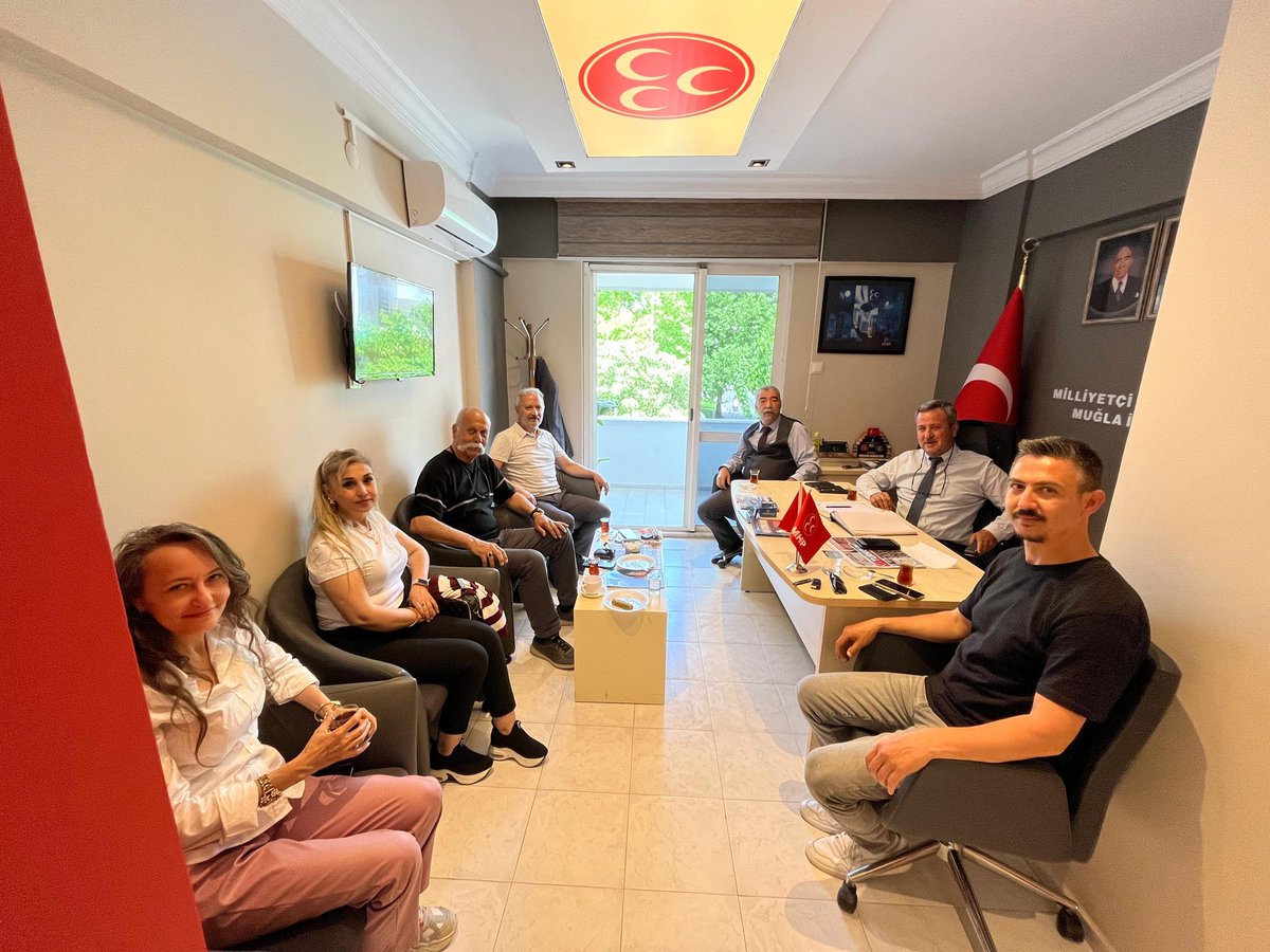 MHP Muğla İl Başkanlığı'na Ziyaretler Artıyor
