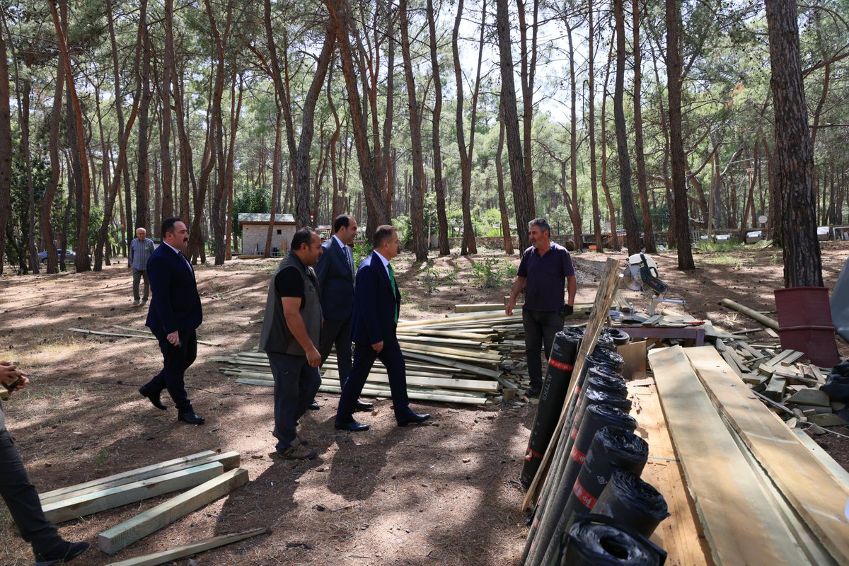 Muğla Valisi Akbıyık, Datça Kovanlık Milli Parkı'nda İncelemelerde Bulundu