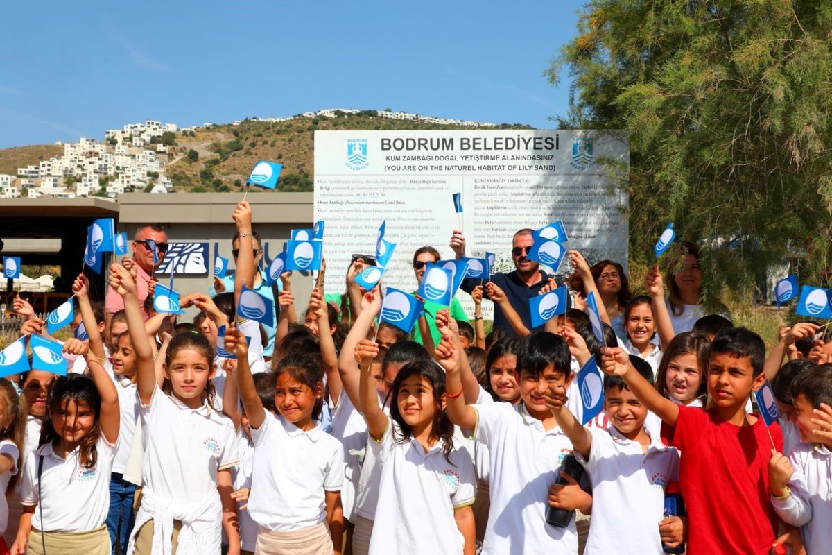 Bodrum'da Kum Zambakları İçin Biyolojik Çeşitlilik Günü Etkinliği Düzenlendi