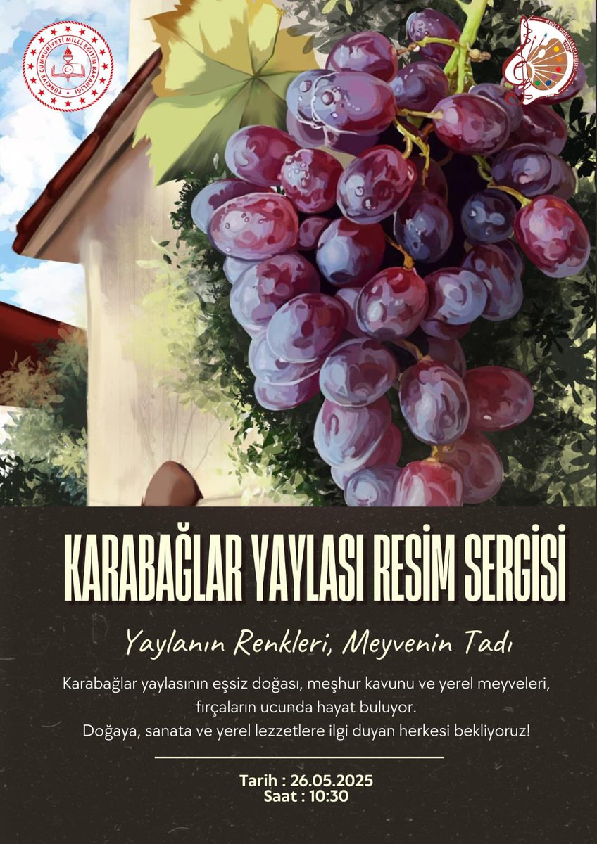 Muğla Öğrencileri Karabağlar Yaylası'nın Doğasını Tuvale Yansıttı