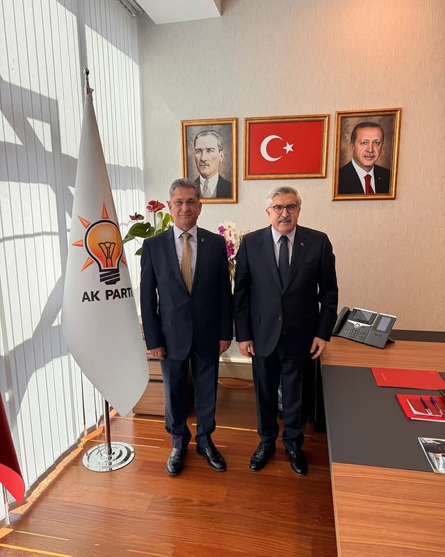 AK Parti Muğla İl Başkanı Laçin, Genel Başkan Yardımcısı Yayman'ı Ziyaret Etti