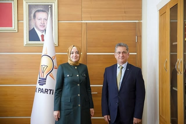AK Parti Muğla İl Başkanı, Genel Başkan Yardımcısı Kaya'yı Ziyaret Etti