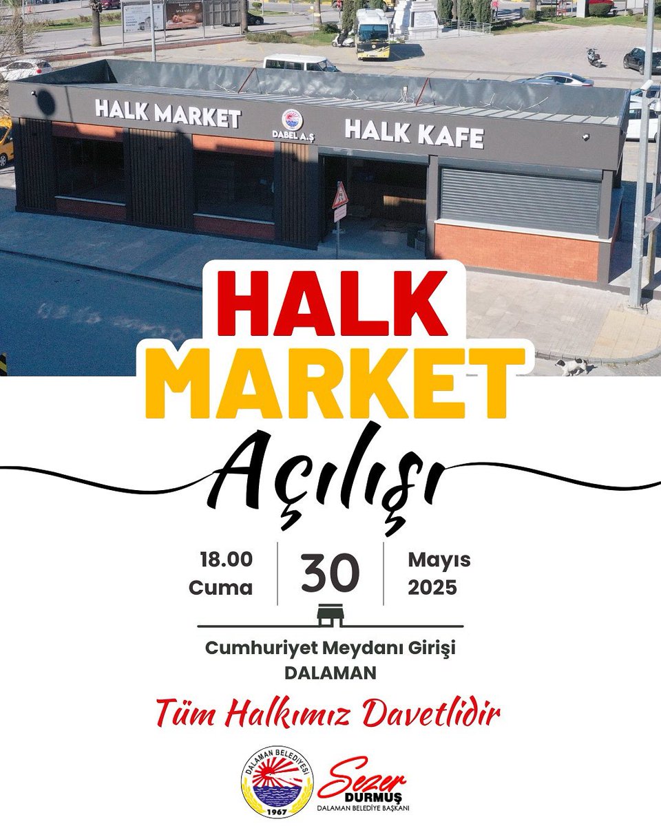 Dalaman'da Halk Market Açılıyor: Vatandaşlara Uygun Fiyatlı Gıda İmkanı