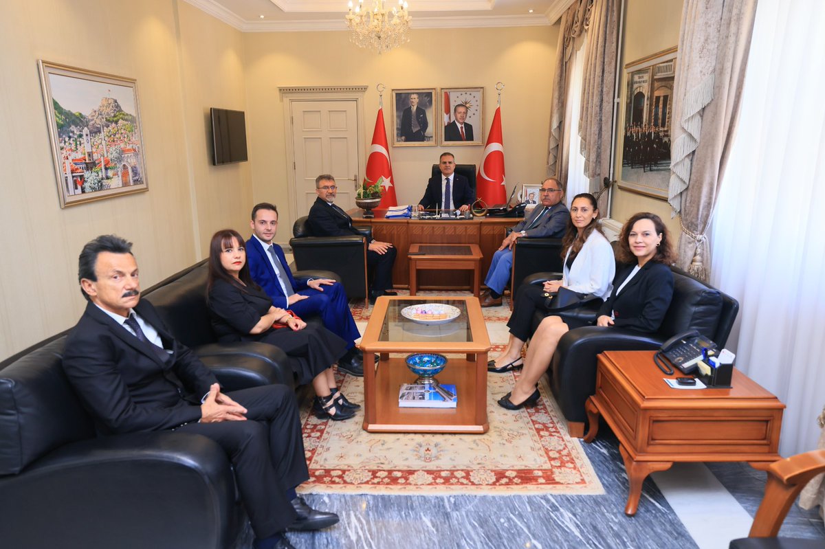 Muğla Valisi Akbıyık, Çevre Haftası Etkinlikleri Kapsamında Çevre Şehircilik ve İklim Değişikliği İl Müdürü Bolat’ı Ağırladı