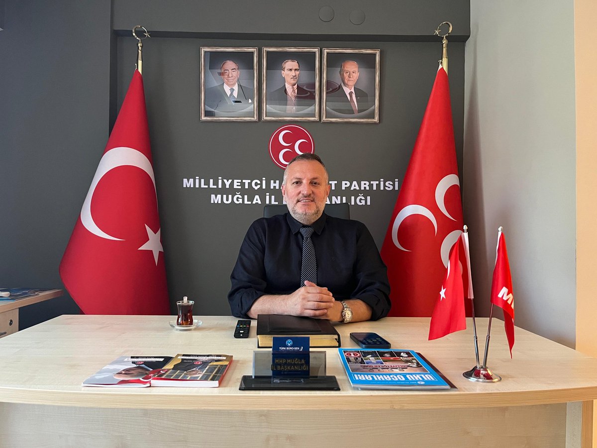 MHP Muğla İl Başkanlığı'nda Nöbet Tutuluyor