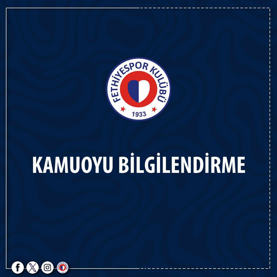 Fethiye Spor'dan Kamuoyu Bilgilendirmesi Yapıldı