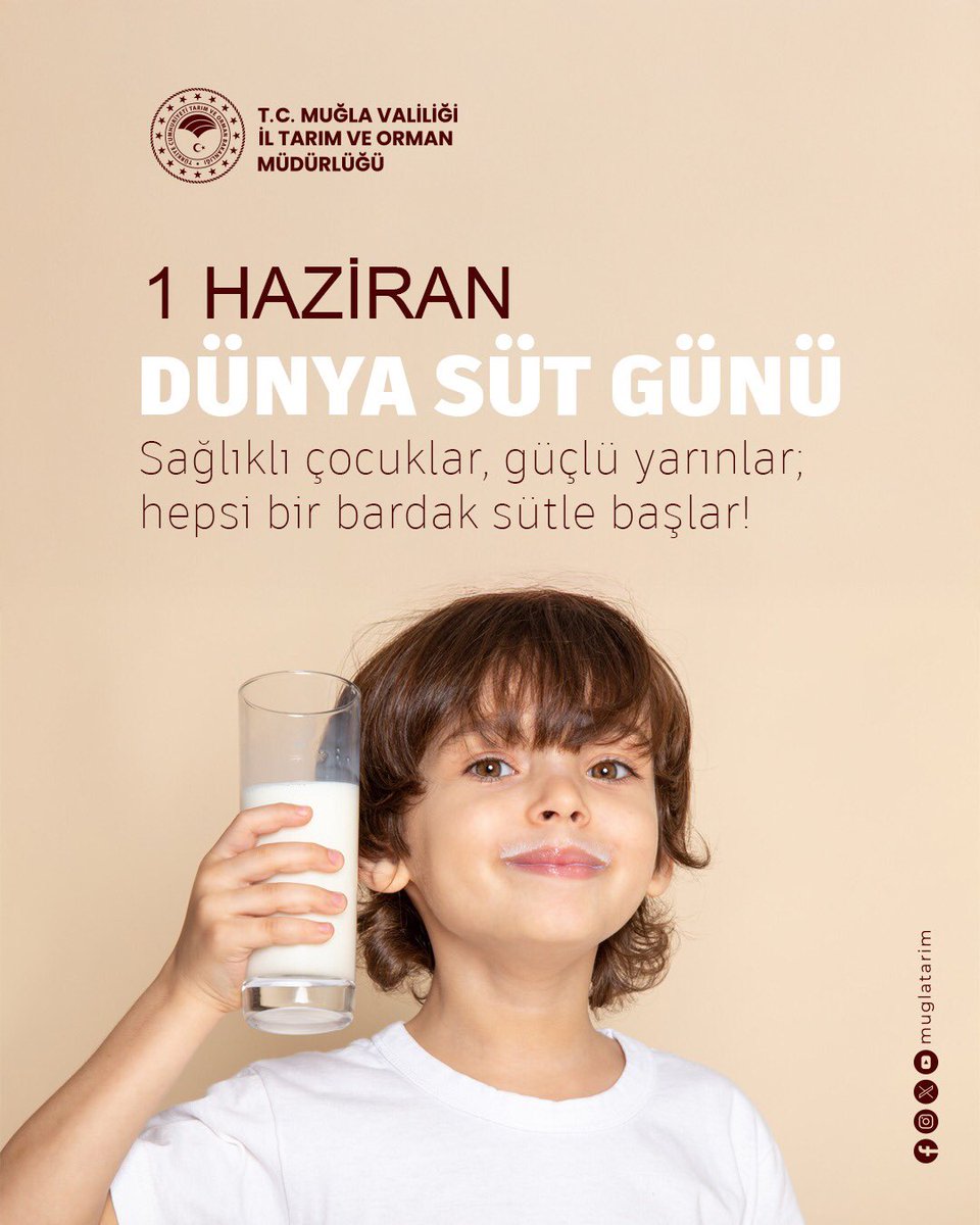 Muğla'da Dünya Süt Günü Kutlandı