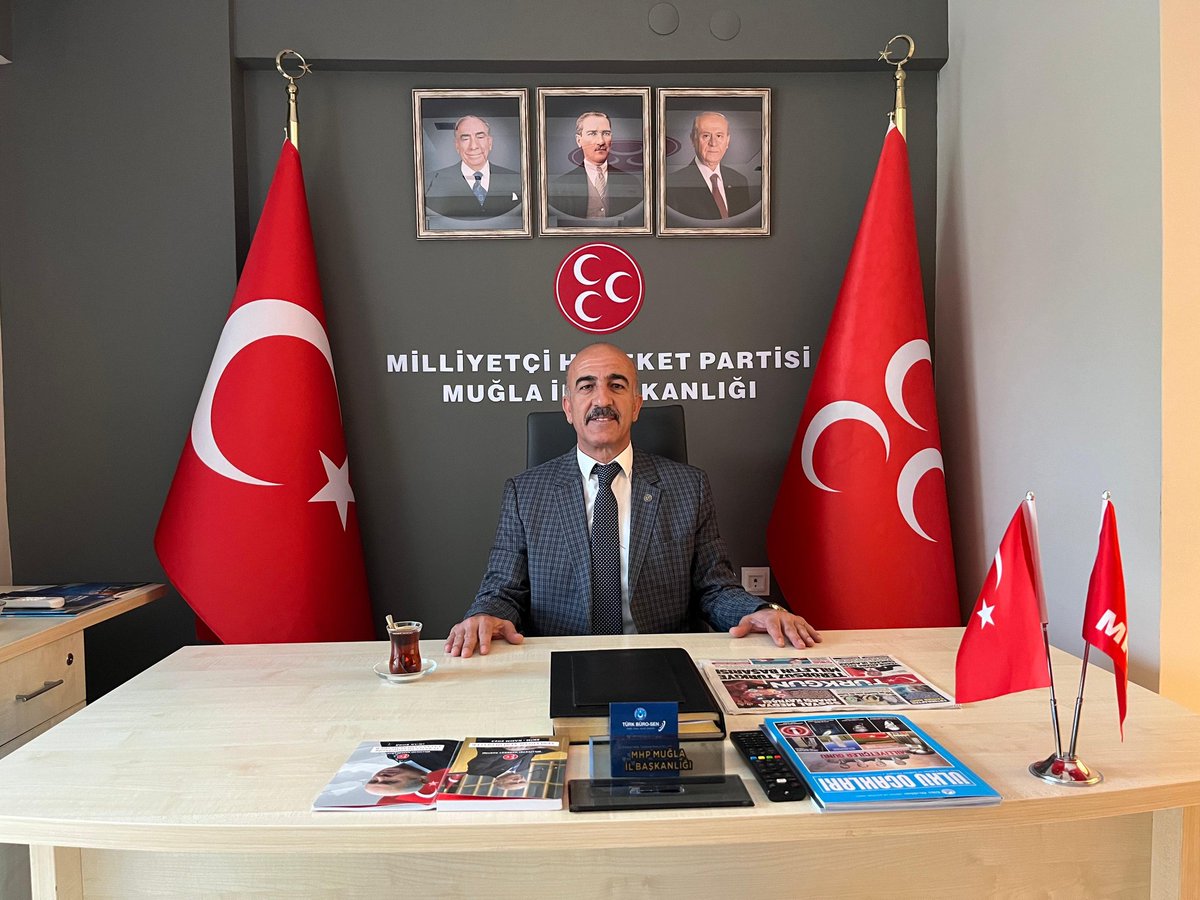 MHP Muğla İl Başkanlığı'nda Nöbet Tutuluyor