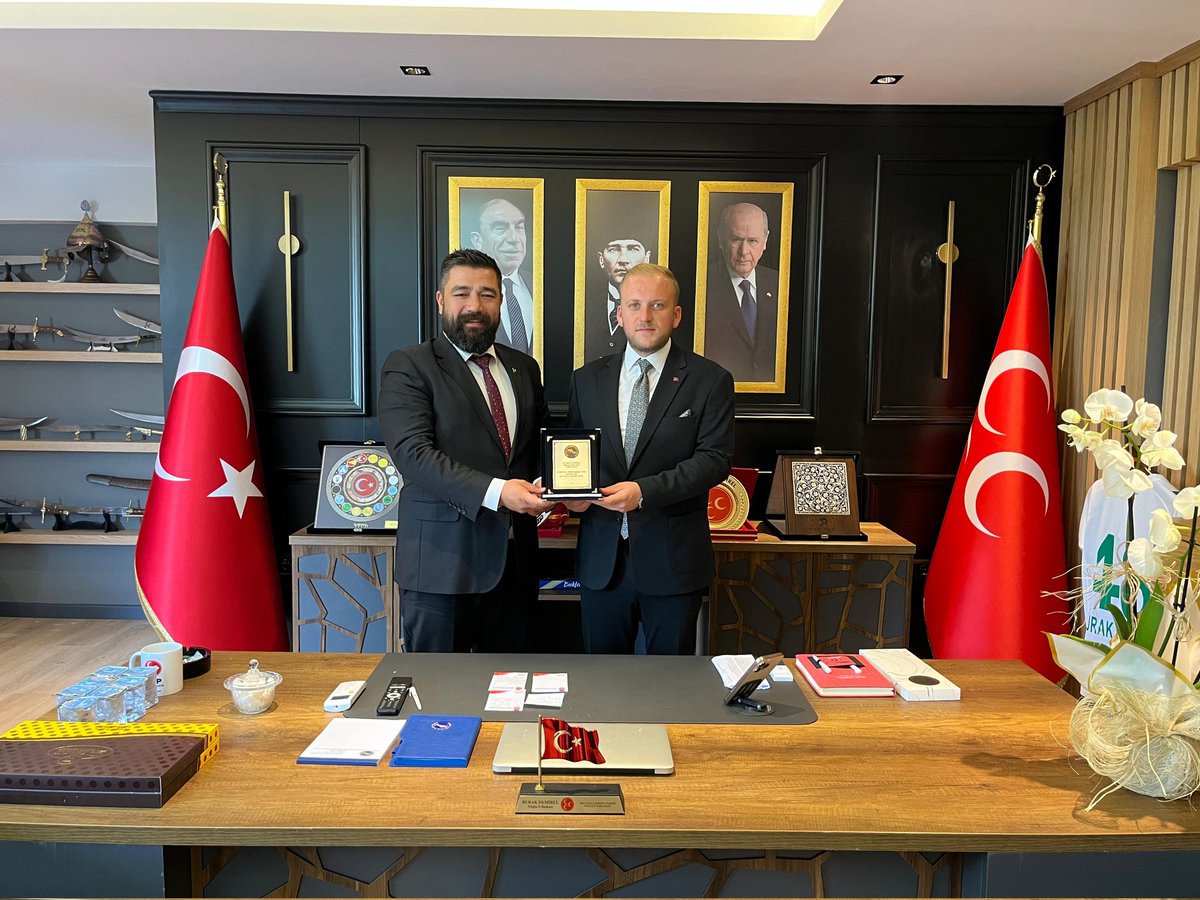 MHP Muğla İl Başkanı Demirel, Muğla Gelişim Platformu Başkanı Nizamoğlu'nu Ağırladı