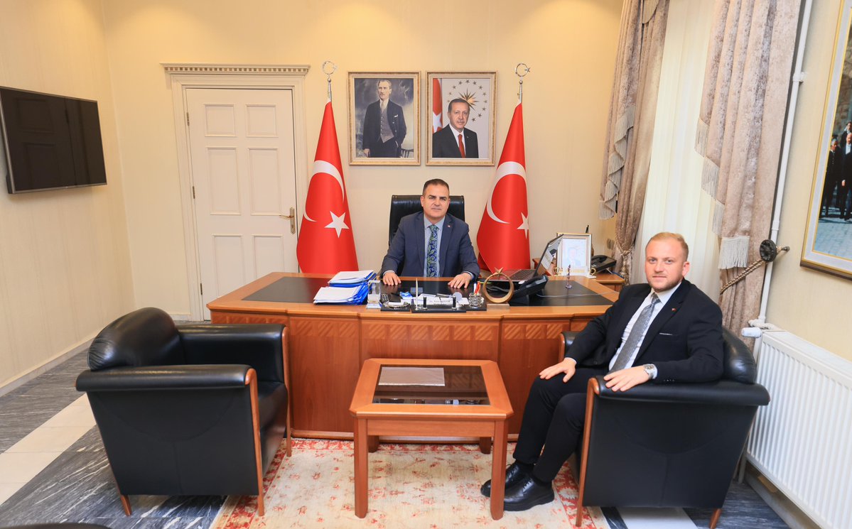 Muğla Valisi Akbıyık, MHP İl Başkanı Demirel'i Ağırladı