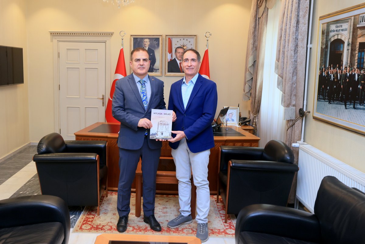 Muğla'da Euromos Antik Kenti Kazı Çalışmaları Hakkında Vali Akbıyık Bilgilendirildi