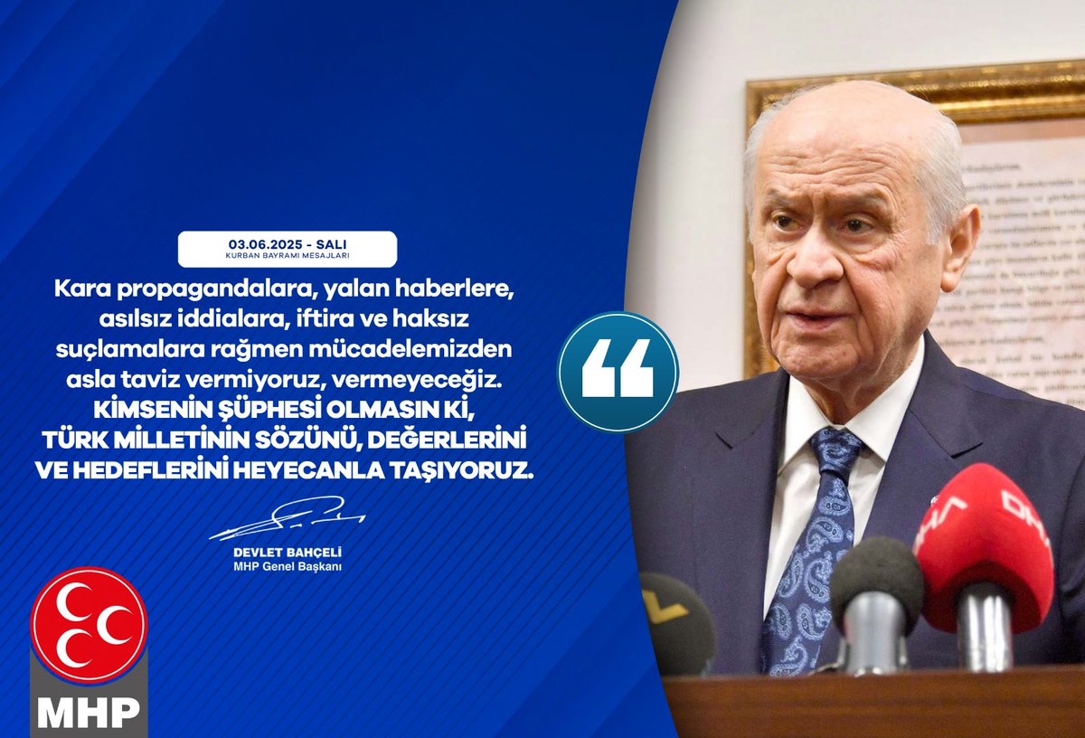 MHP Muğla İl Başkanlığı: Karalama Kampanyalarına Karşı Kararlılık Vurgusu