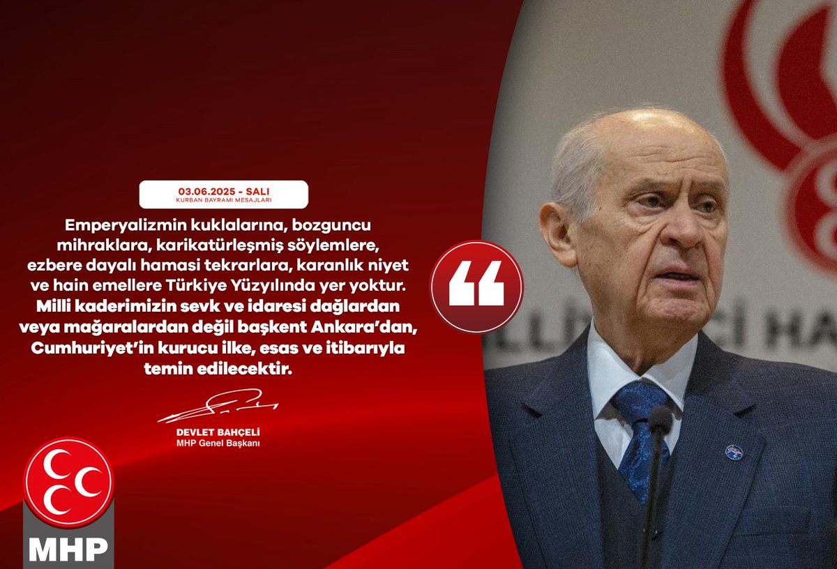 MHP Muğla İl Başkanlığı'ndan Türkiye Yüzyılı Açıklaması