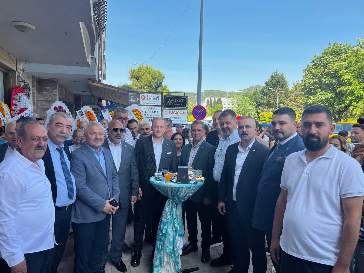 MHP Muğla İl Başkanı Demirel, Yeni Diş Kliniği Açılışına Katıldı