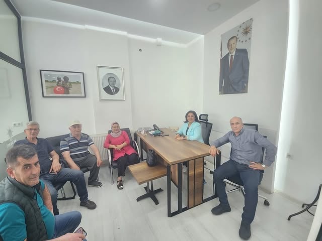 AK Parti Muğla İl Başkanlığı Misafirleri Ağırladı