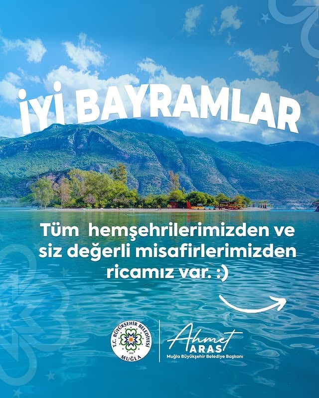 Muğla'da Bayram Çağrısı: Orman Yangınlarına Dikkat, Su Tasarrufu Önemli